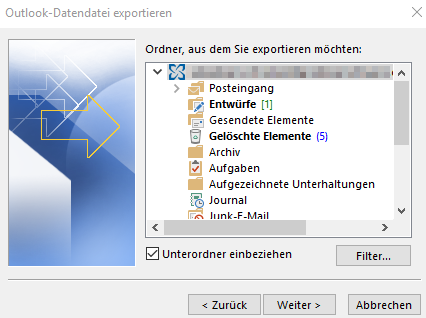 Outlook Datendatei(.pst)